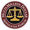 Multi Million Dollar Advocates award badge